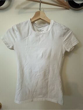 A&F Classic White Crewneck Tee - Women
